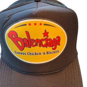 Market Secret Club Balenci...Chicken n Biscuits Trucker Hat